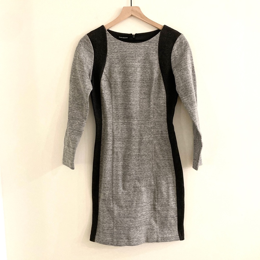 Club Monaco Long Sleeve Sheath Dress - Size 4